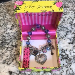 Betsey Johnson charm bracelet!  Brand new!